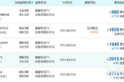国际特价机票查询,国际机票查询攻略